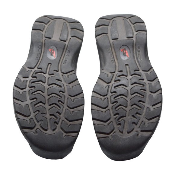 Red Wing Steel Toe Safety Shoe - Slip & Oil Resistant - NEW Gorilla Laces! - Picture 7 of 16